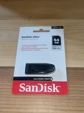 SanDisk Ultra USB 3.0 Flash Drive 64GB New Sealed