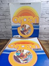 1972 Yamaha Electone Organ Course Family Fun Box Record Sheet Music Punch Outs