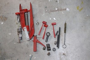 LARGE LOT Lee Precision Hand Press Loader Shell Red Decapper Primer