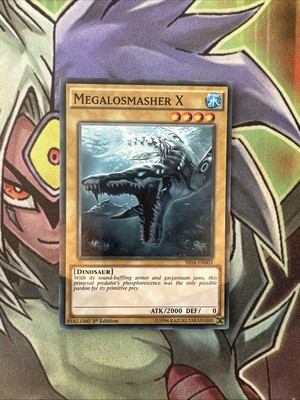 SR04-DE003 Megalosmasher X Common 1. Auflage NM Yugioh Karte
