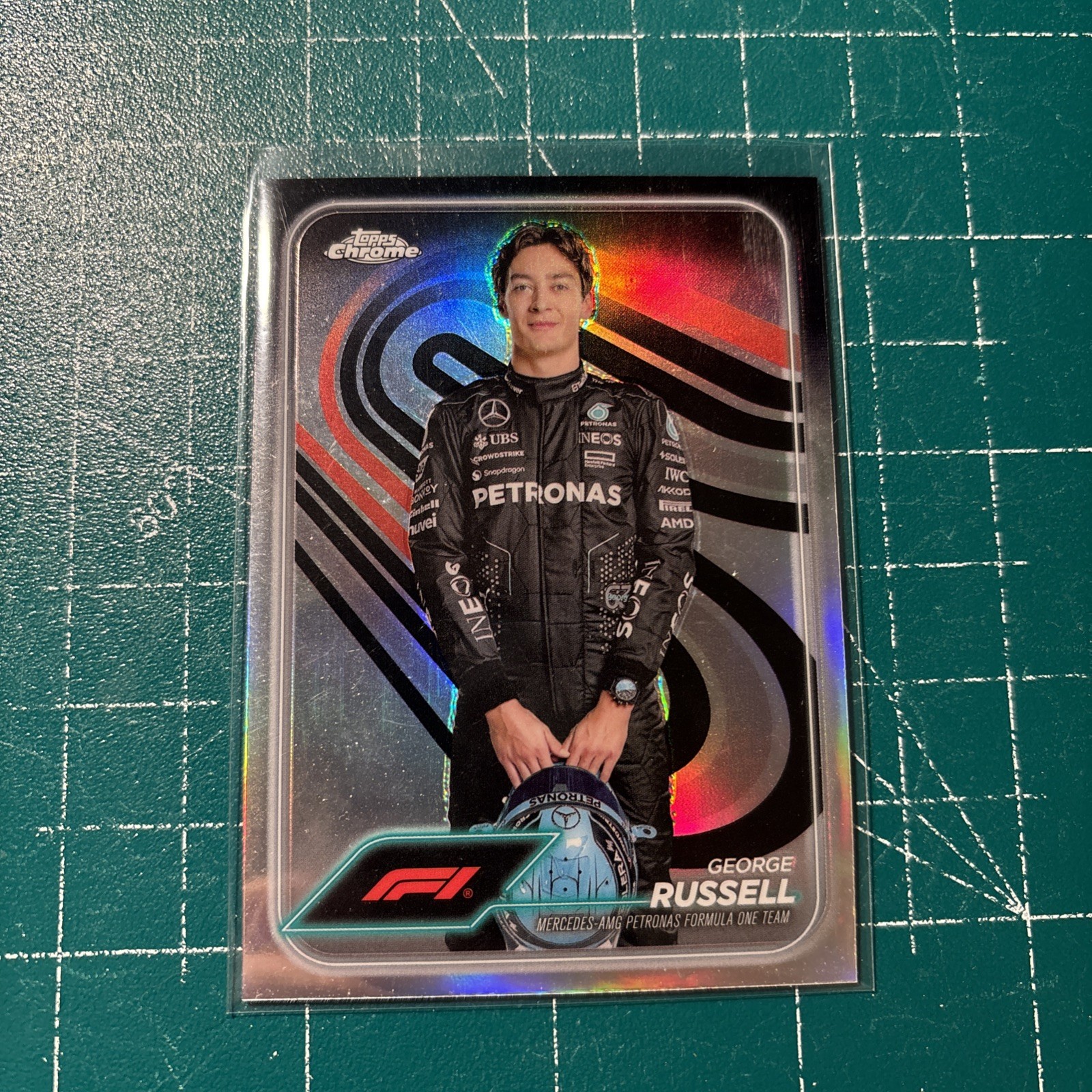 2024 Topps Chrome F1 Refractor #5 George Russell