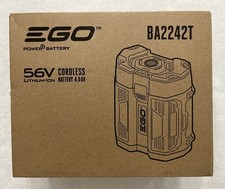 New EGO BA2242T POWER Arc Lithium 56V 56 Volt 4.0Ah Lithium Ion Battery NIB 