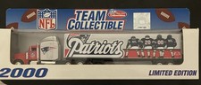White Rose Collectibles NFL Patriots Limited Edition Diecast Tractor Trailer 20…