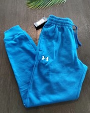 Under Armour Men's UA Rival Fleece Joggers 1379774 Blue Size XXL Sweatpants