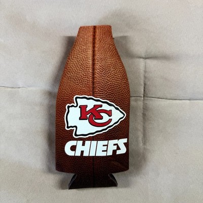 Kansas City Chiefs NFL Fan Bottle Coozie Insulator Holder Neoprene