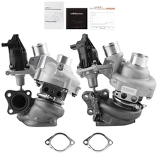 Pair Billet Turbochargers for Ford Expedition F150 3.5L V6 2018 2019 2020 2021