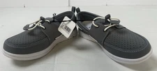 NWT Speedo Port Lightweight Breathable Water Boat Shoes Unisex Size 7 Charcoal
