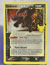 Umbreon Star 17/17 Celebrations: Classic Collection Holo for Umbreon Star 17/17 Celebrations: Classic Collection Holo for