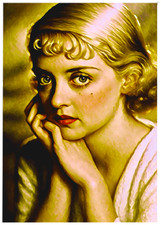 BETTE DAVIS * Fun Novelty * CELEBRITY * Art Card * ATC ACEO