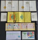 Cabbage Patch Kids Vtg. TWINS Birth Certificates ~Belle Layney & Franklin Link