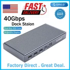 ORICO Thunderbolt 3 USB C Docking Station 8K@60Hz DP1.4 M.2 NVMe/NGFF Enclosure