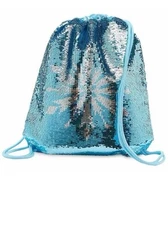 New Disney Store Frozen 2 Reversile Sequin Swim Bag for Girls Purse