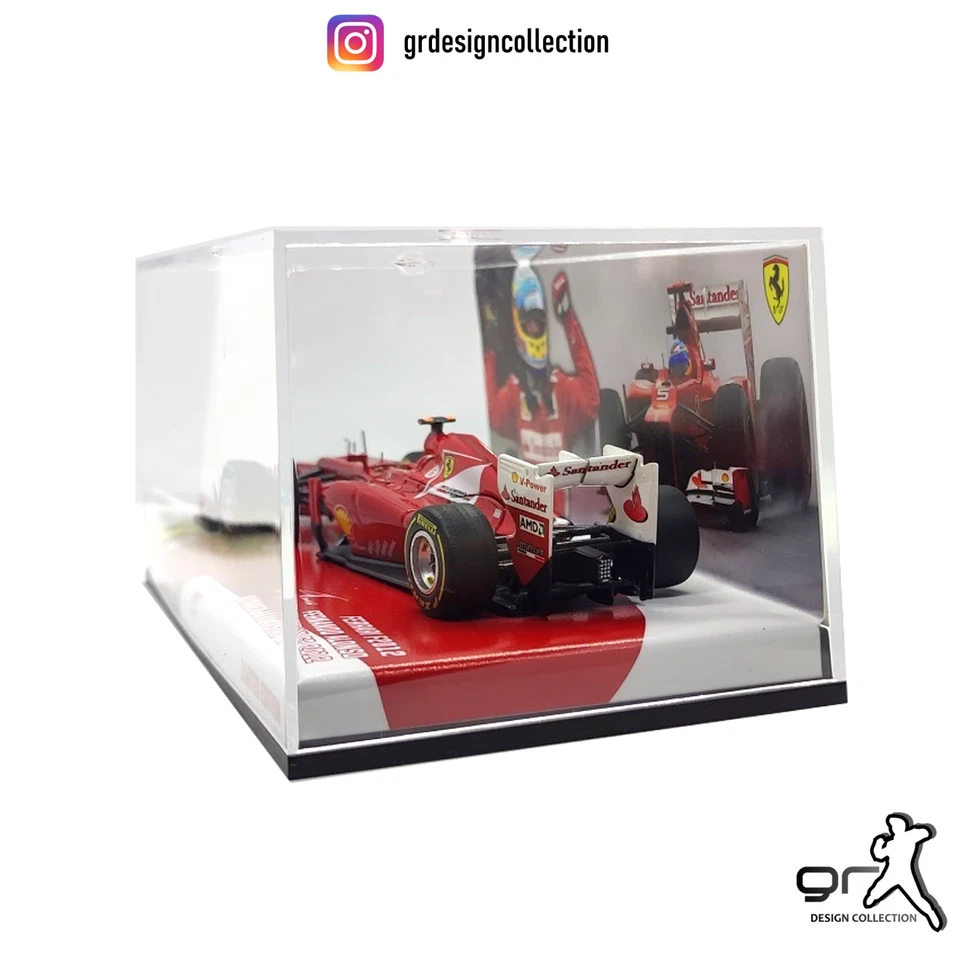 Fernando Alonso - Ferrari F2012 - F1 Winner Malaysian GP 2012 / HotWheels / 1:43 - Immagine 3 di 4