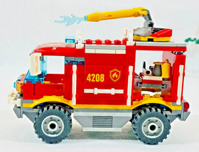 LEGO City Fire Lot: 4208 & 60023 Missing Pcs & No Figures