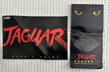 Atari Jaguar Console User Guide Manual Vintage Retro Gaming Paperwork Booklet