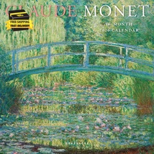 2026 Monet Mini Wall Calendar | 7” X 7” | Thick Paper | Home & Office Organizer 