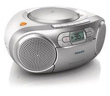 Philips AZ127 CD-Player Tragbare Stereoanlage