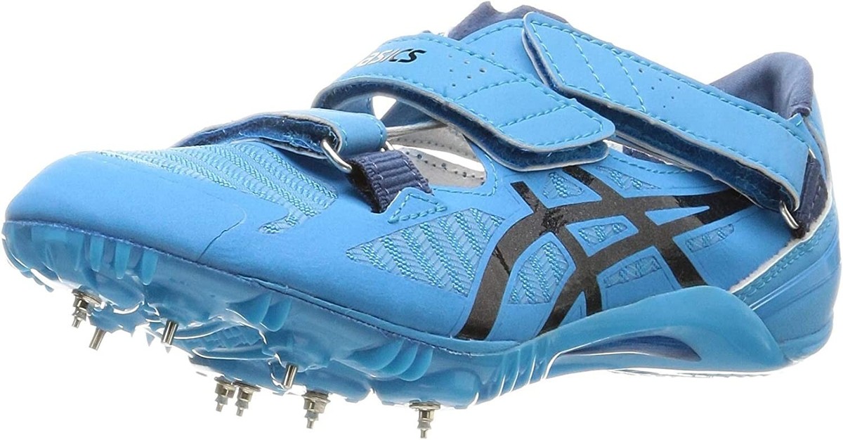 ASICS Track Field Spike Shoes CYBERBLADE 16 1093A134 Blue Black