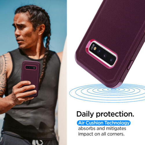 Für Samsung Galaxy S10/S10E/S10 Plus Hybrid Hülle Stoßfest Robust Cover - Bild 57 von 69