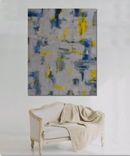 Mark Little, Original, Painting, 72” X 56” Acrylic, Abstract, POP Art, Modern XL