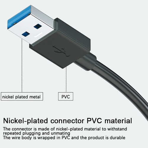 USB Hub USB 3.0 4 Port Type C HUB High Speed Data cable Convertor Adapter _yi - Afbeelding 4 van 14