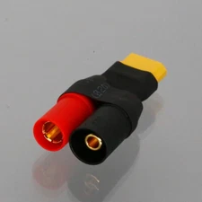 Amass 7mm AS150 Red-Female Pin / Black-Male Pin to XT60 Female No Wires Adapter
