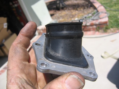 1988 HONDA CR250 OEM INTAKE MANIFOLD INSULATOR & REED VALVE ASSY 16221-KS7-830 - Bild 2 von 16