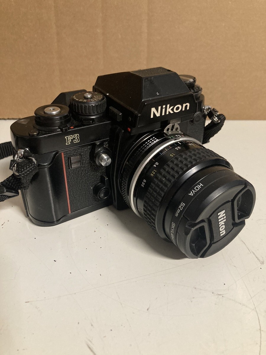 Lens Nikon F3 Accessories Vintage Nikon F3 HP 50mm Lens 35mm SLR