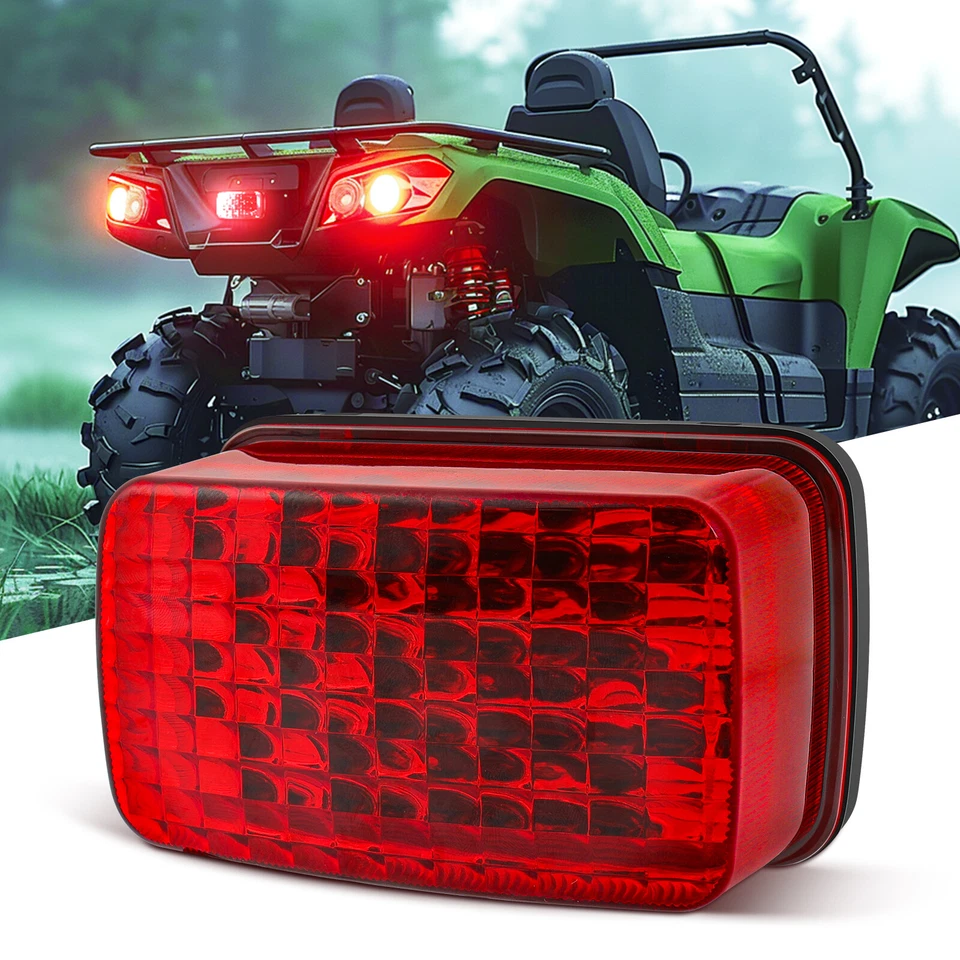 25LED Rear Taillight Tail Brake Light For 83-85 Honda XL80S XL100S XL125S XL185S - Image 3 of 4