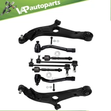 For Hyundai Sonata 8Pcs Front Lower Control Arm w Ball Joints Tie Rod Sway Bar