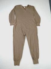 Anrabess Jumpsuit Woman's XS Brown Minimalist Classiccore Normcore Basic Y2K