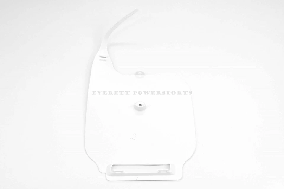 Placa de número delantera 87-00 XR70 XR80 XR100 R genuina Honda 61136-GN1-000ZE #X148 Foto 3 de 4