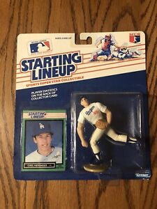 1989 Orel Hershiser LA Dodgers Starting Lineup Figure and Card New SLU MLB