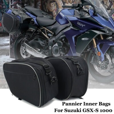 バッグ SUZUKI SUZUKI SOFT SIDE CASE BAGS 2023-25 GSX-8S 24-25 GSX-8R GENUINE OEM