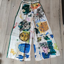 Alemais Soleil silk pants AU8/US 4