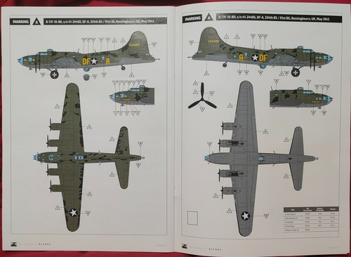 HK Model 1/48 WWII USAF B-17F Flying Fortress - Picture 2 of 9