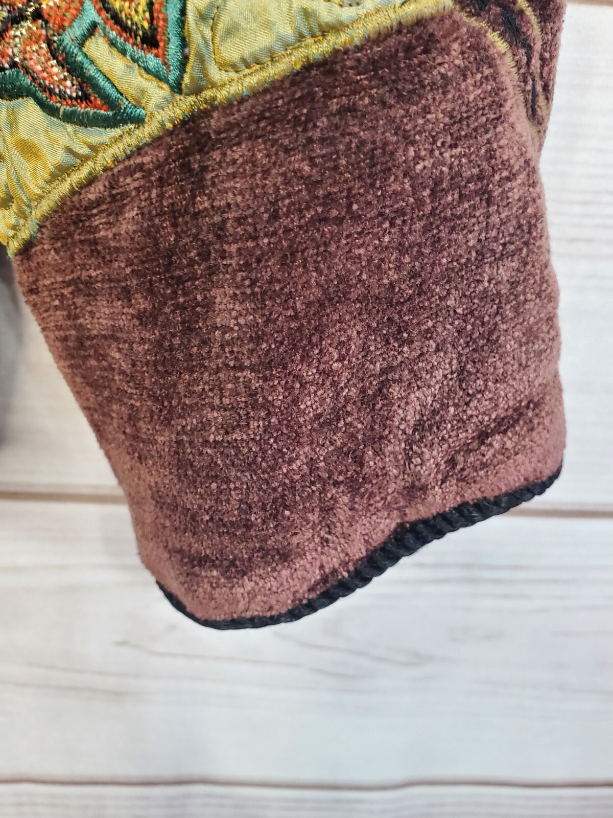 Indigo Moon Artsy Tapestry Patchwork Jacket Blaze… - image 9