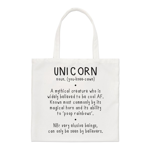 Einhorn Scharf Regular Tragetasche Lustig Shopper Schulter-image