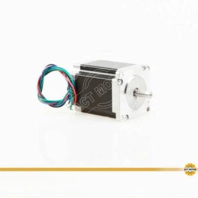 ACT MOTOR Motor paso a paso Nema 23 5A 76 mm 1,9 Nm eje D Φ8 mm 1,8 ° 23HS8450-23 gratis DE