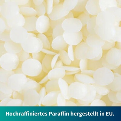 Paraffina In Perle Per Candele 56°C - 2,5 Kg - Punto Di Fusione Medio, Alta Durezza - 5