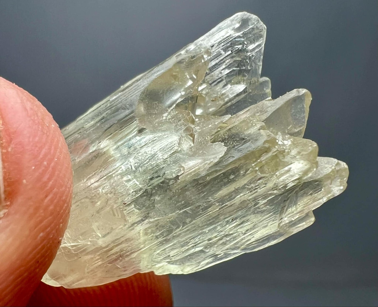 153 Carat Ultra Rare !!! Natural Kunzite Crystals Lot From Kunar @Afg