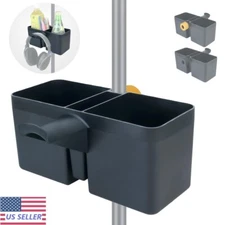 LINCO Universal Microphone Mic Stand Cup Holder Headset Holder Phone Holder