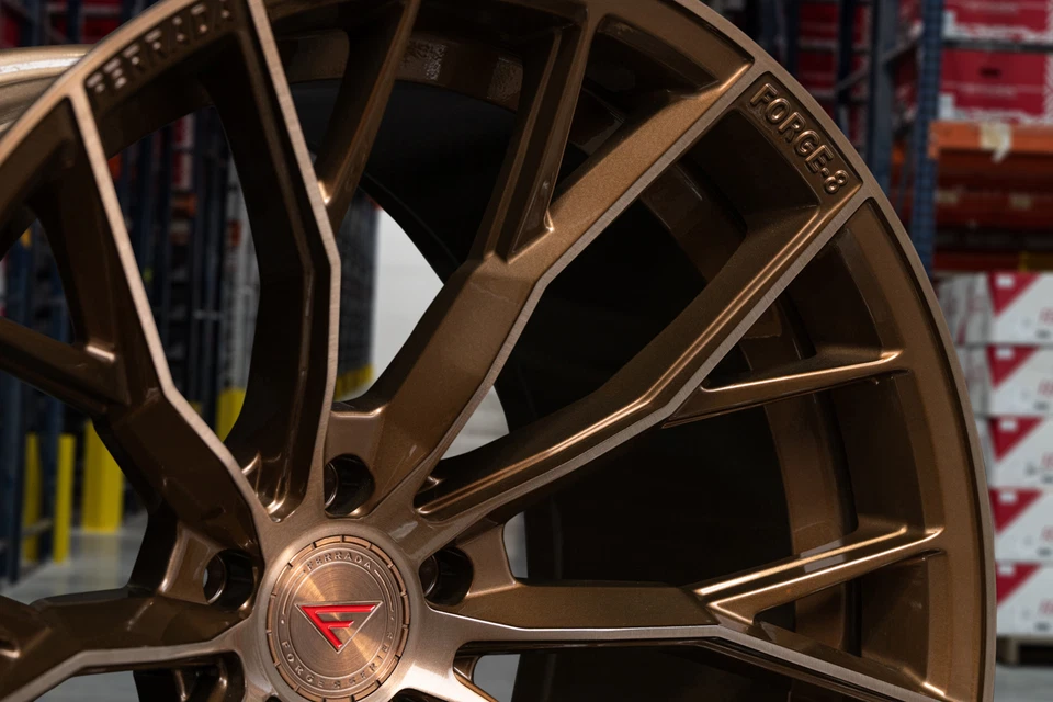 JANTES DE COBRE ESCOVADAS FERRADA FR9 20” PARA BMW F90 M5 20X10 E 20X11 - Imagem 3 de 4