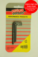 TREBLE SET OF ALLEN KEYS 4/5/6mm GREAT TOOLS FOR BIKE MECHANICS & HOME USE DIY