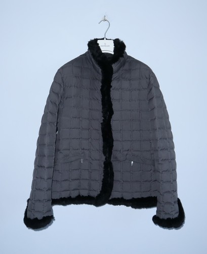 DUVETICA Womens Gray Buttons Down Jacket Size 46