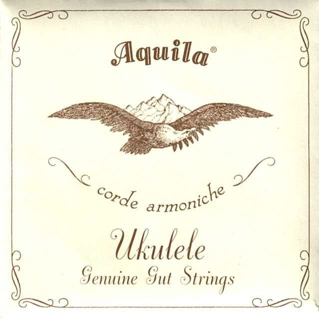 Струны AQUILA 1U из натуральной кожи для гавайской гитары сопрано