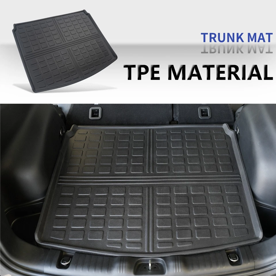 For 2017-2025 Jeep Compass Floor Mats Backrest Mats Trunk Mat Cargo Liners - Image 3 of 4