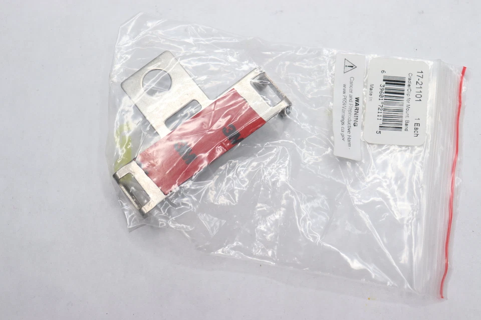 Cuna/clip Xtra-Seal para banda de montaje 17-21101 Foto 2 de 3