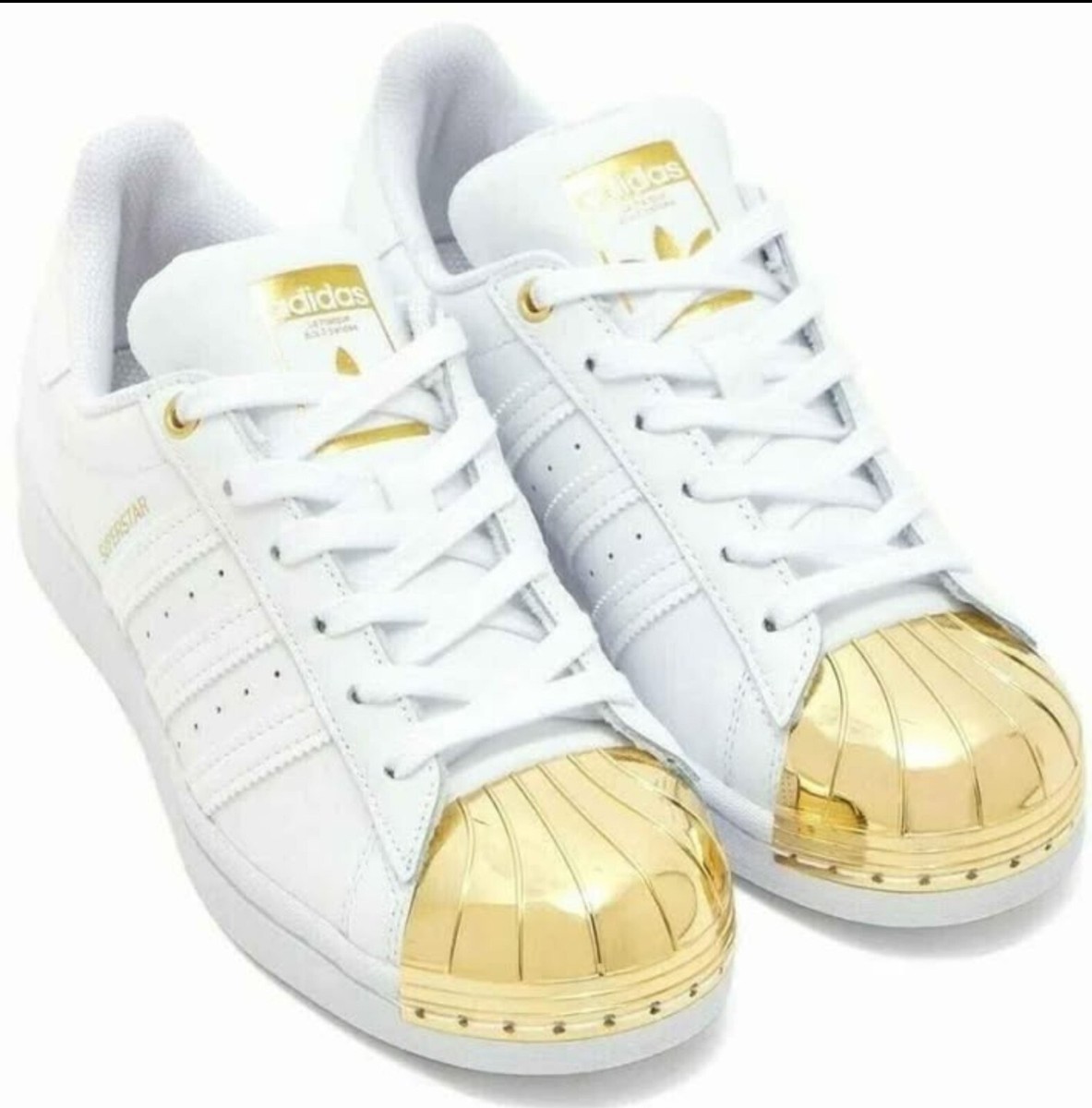 Adidas Superstar 30th Anniversary Gold Toe Sneakers