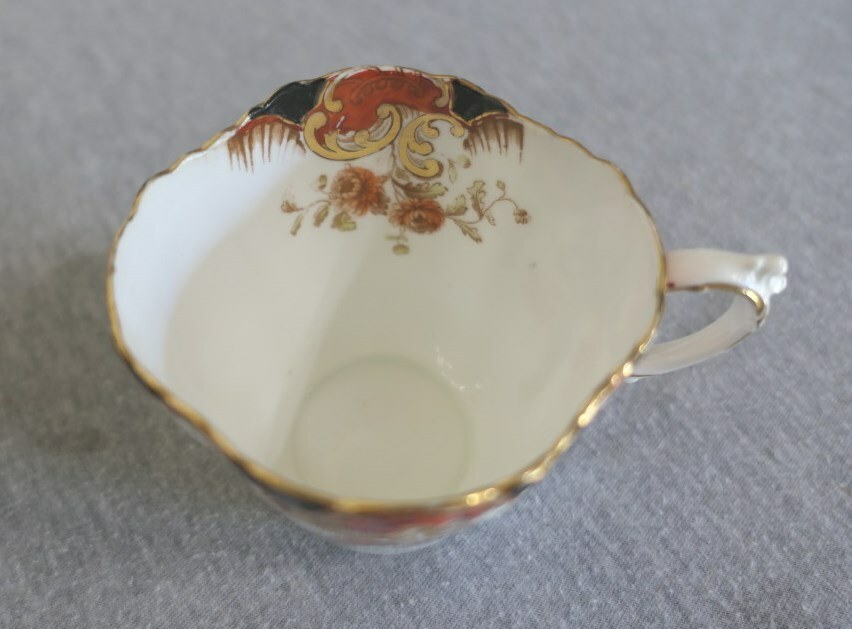 Vintage Aynsley 291231 England 11156 Rust Gold Bone China